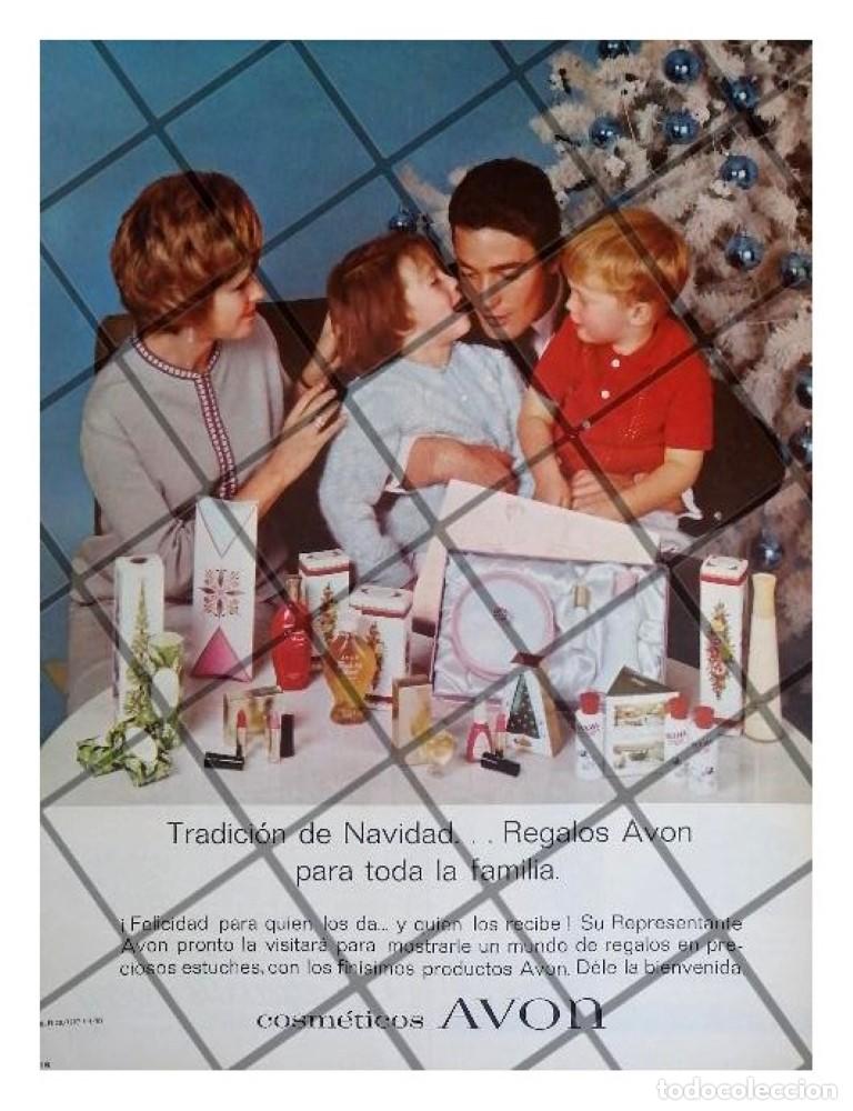 Collezionismo di affissi: CARTEL PUBLICITARIO RETRO COSMETICOS AVON 1965 /14