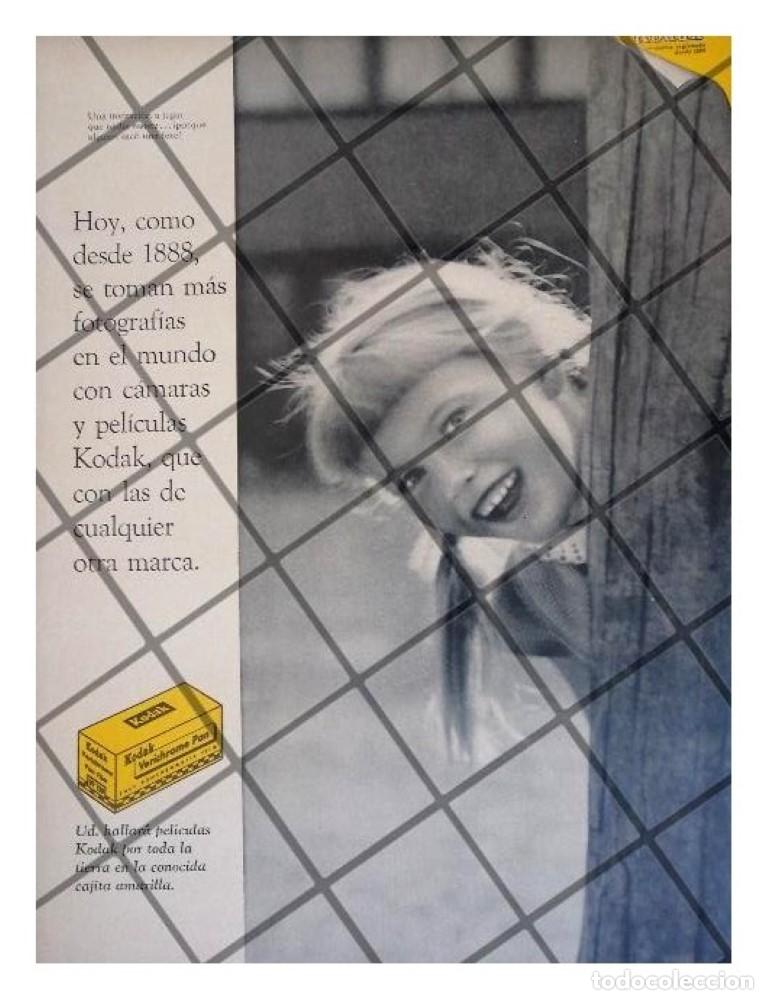 Coleccionismo de carteles: CARTEL PUBLICITARIO RETRO PALICULA KODAK VERICHROME n77