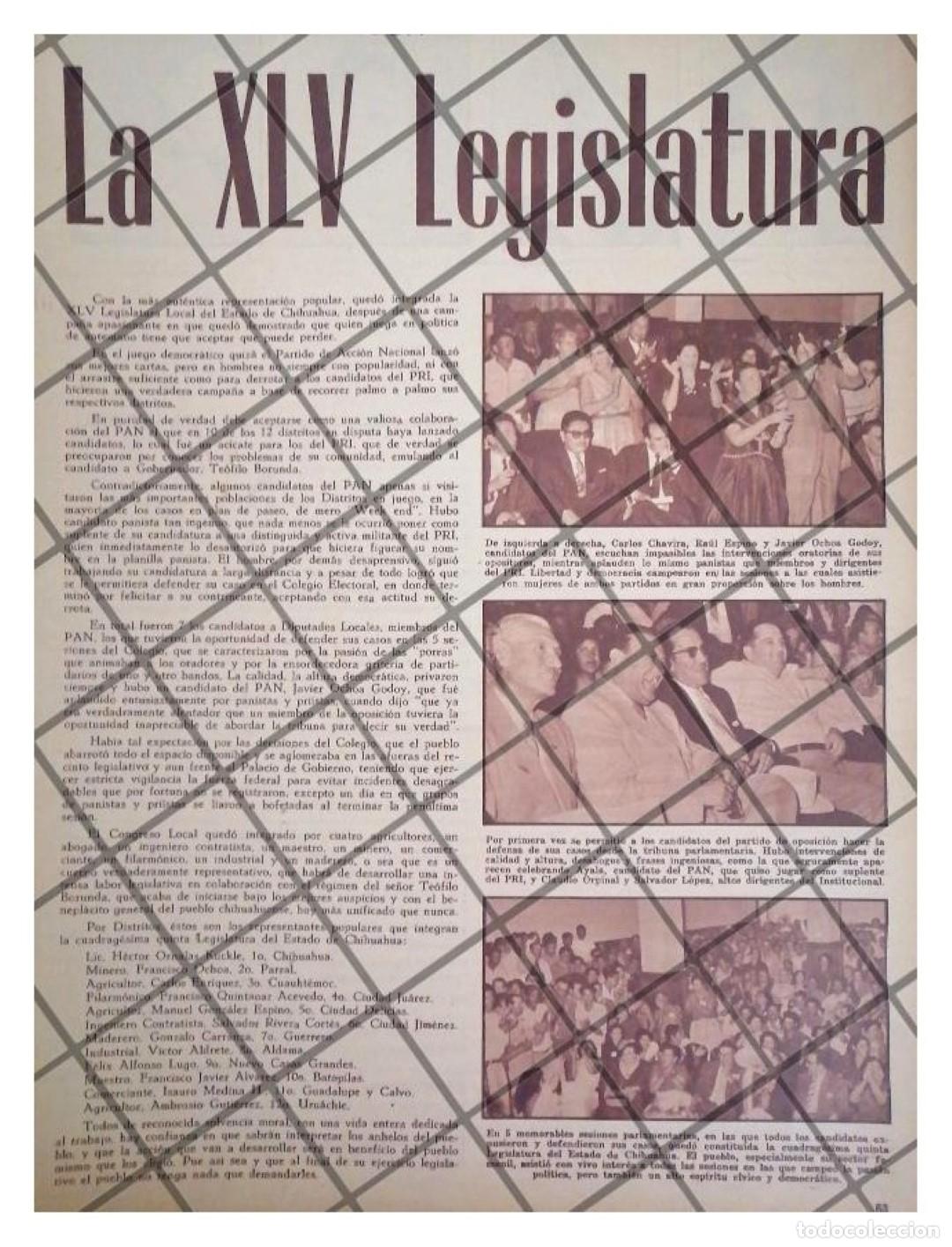 Sammeln von Plakaten: AFICHE RETRO. LA XLV LEGISLATURA 1964