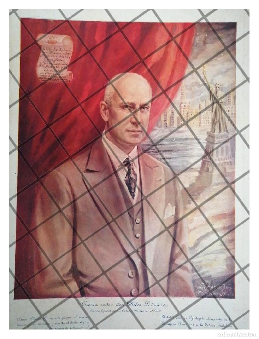 Sammeln von Plakaten: AFICHE ANTIGUO MILES POINDEXTER 1928