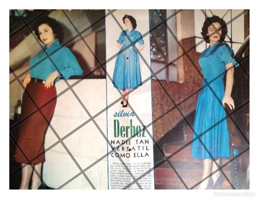 Poster collecting: AFICHE RETRO. INICIOS DE SILVIA DERBEZ 1956