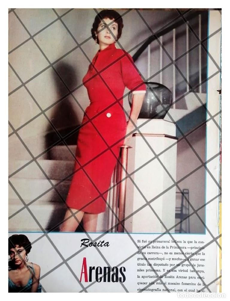 Poster collecting: AFICHE RETRO INICIOS DE ACTRIZ. ROSITA ARENAS 1956