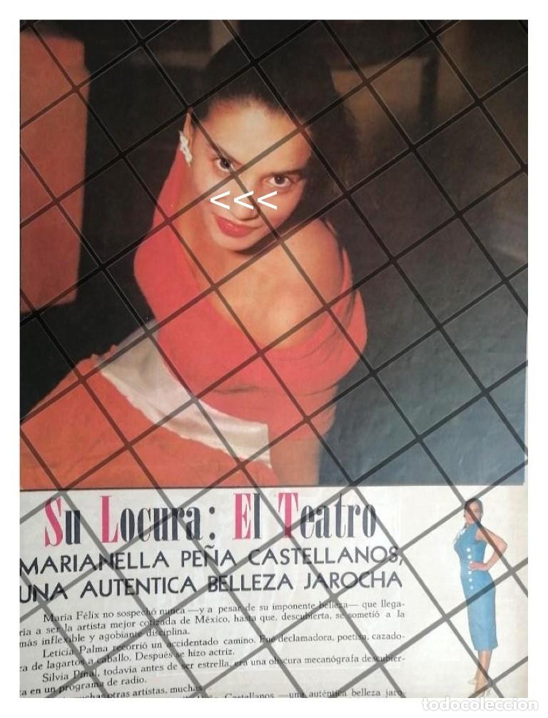 Poster collecting: AFICHE VINTAGE. MARIANELA PE&Ntilde;A CASTELLANOS 1956