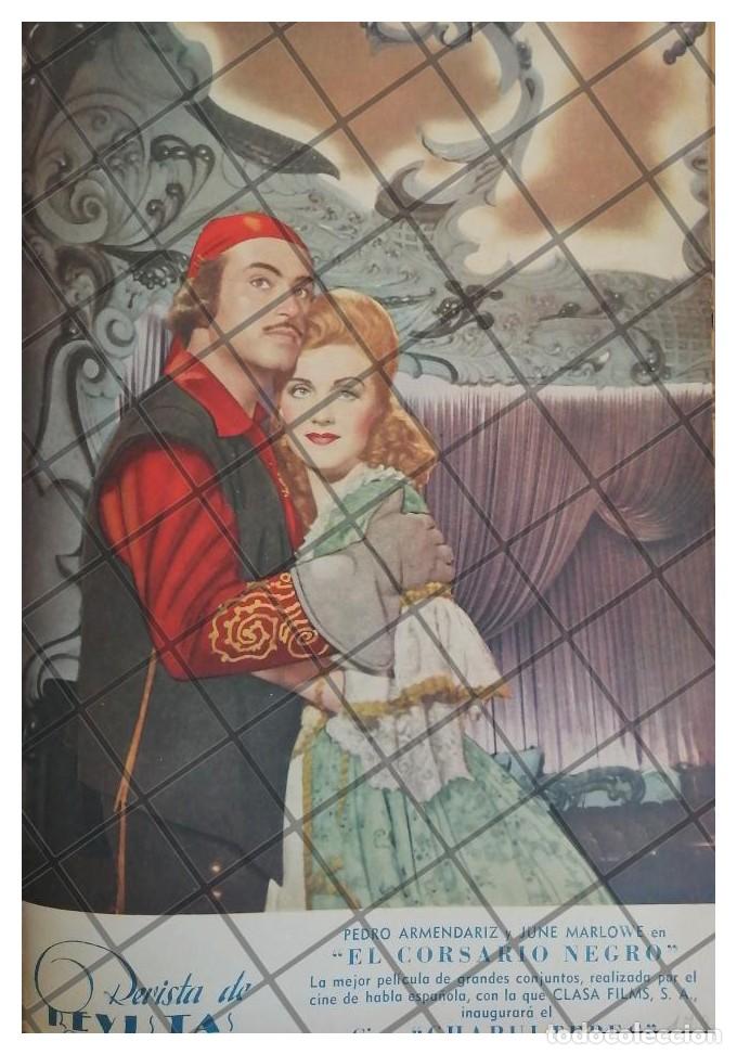 Poster collecting: PORTADA RETRO PELICULA EL CORSARIO NEGRO 1944