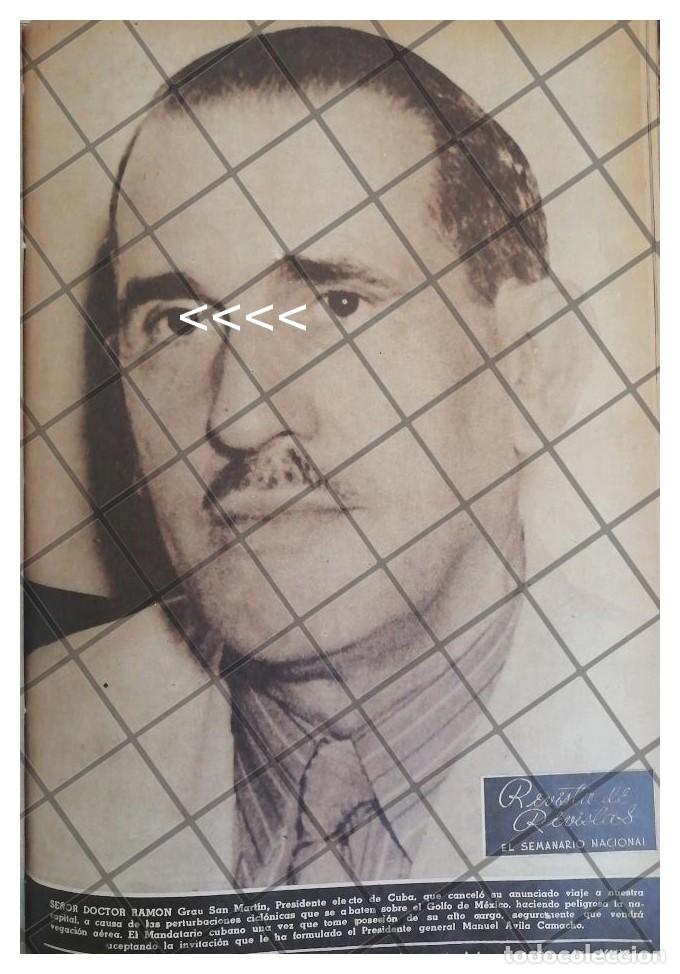 Poster collecting: AFICHE RETRO RAMON GRAU SAN MARTIN 1944