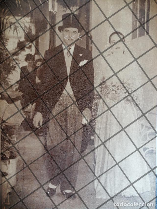 Collectionnisme d'affiches: AFICHE ANTIGUO. BODA SOLORZANO PESADO 1941