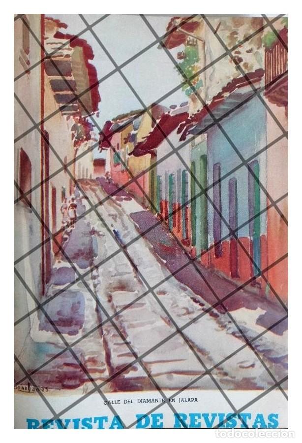 Collectionnisme d'affiches: PORTADA RETRO 1941 ESPINO BARROS -CALLEJON DIAMANTE, JALAPA