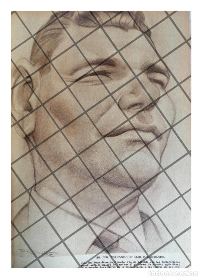 Collectionnisme d'affiches: CARICATURA ANTIGUA. FERNANDO FOGLIO POR: FREYRE 1941