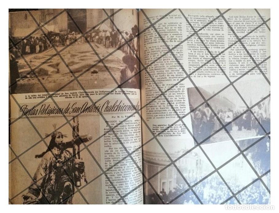 Collectionnisme d'affiches: AFICHE ANTIGUO FIESTAS SAN ANDRES CHALCHICOMULA 1941
