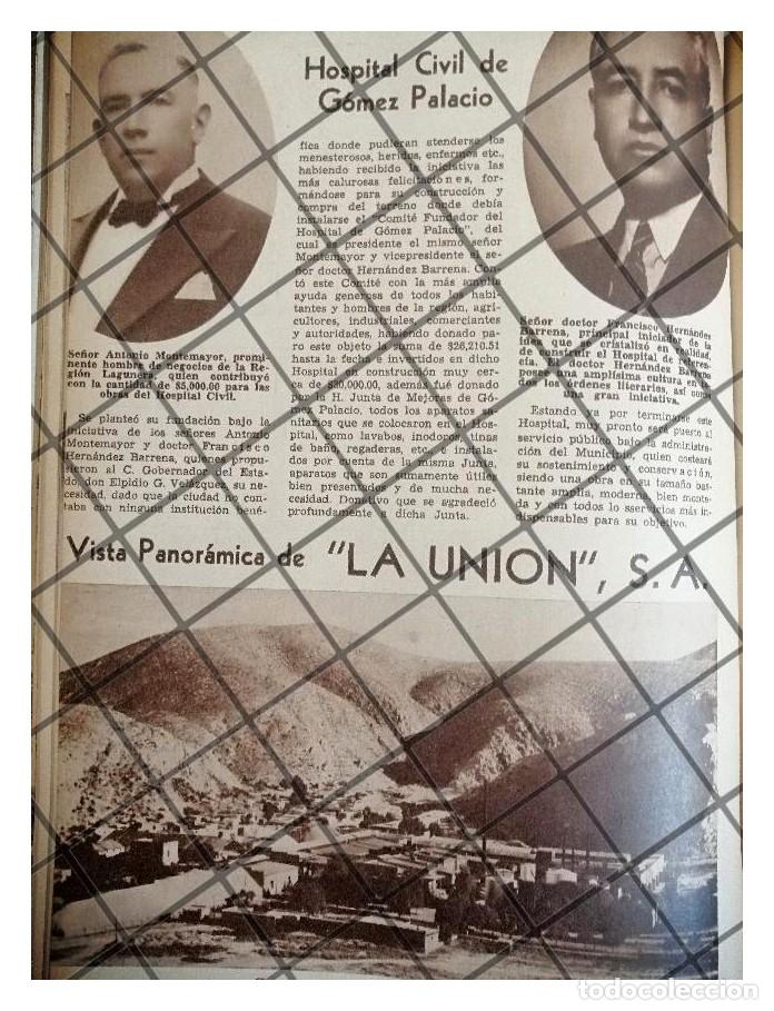 Collectionnisme d'affiches: AFICHE RETRO CIA JABONERA LA UNION 1942 TORREON