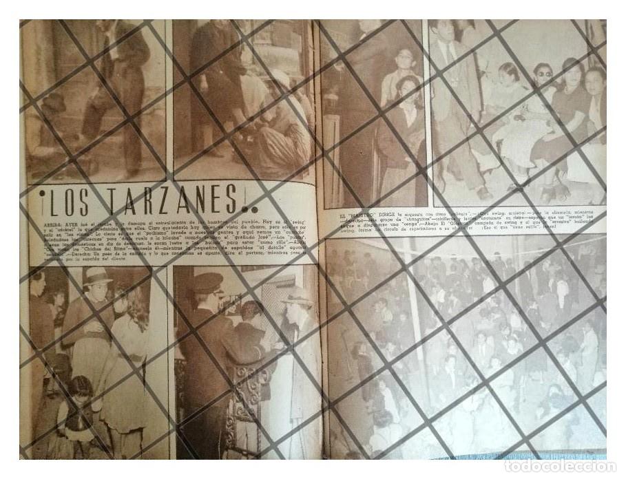 Collectionnisme d'affiches: AFICHE RETRO DE 1942 LOS TARZANES DE BARRIO D.F