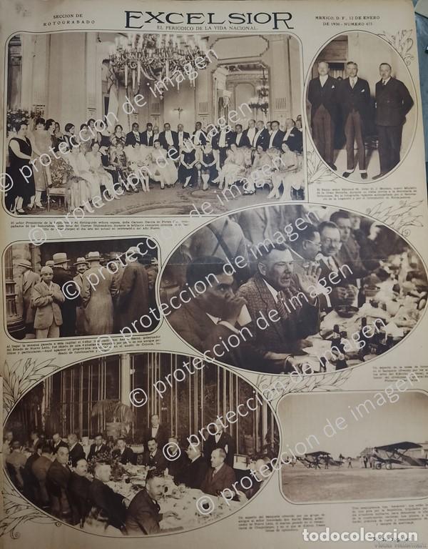 Coleccionismo de carteles: AFICHE ANTIGUO, PLUTARCO ELIAS CALLES, GHANDI Y OTROS 1930 /POLITICOS