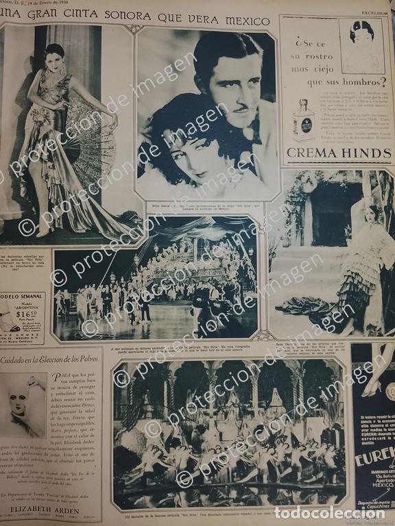 Poster collecting: AFICHE ANTIGUO PELICULA. RIO RITA 1930 PROMOCION /CINE