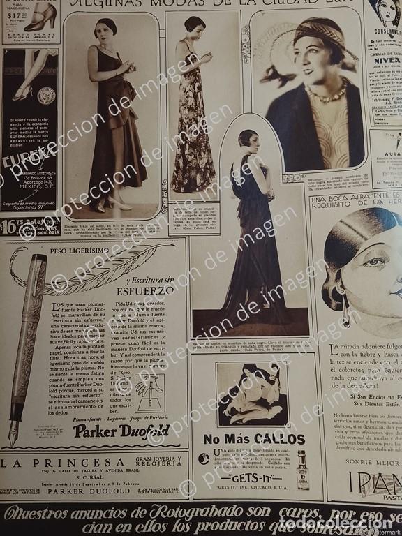Poster collecting: CARTEL ANTIGUO. MODAS Y VESTIDOS DE 1930 20A