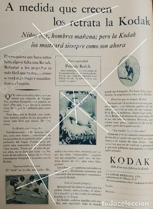 Poster collecting: CARTEL ANTIGUO. CAMARAS KODAK DE 1930 /n503