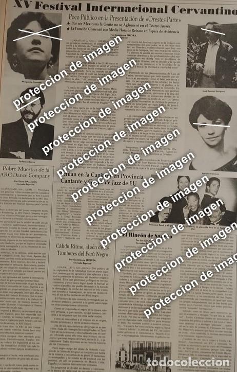 Poster collecting: AFICHE RETRO, FESTIVAL INTERNACIONAL CERVANTINO 1987 / OCT 23