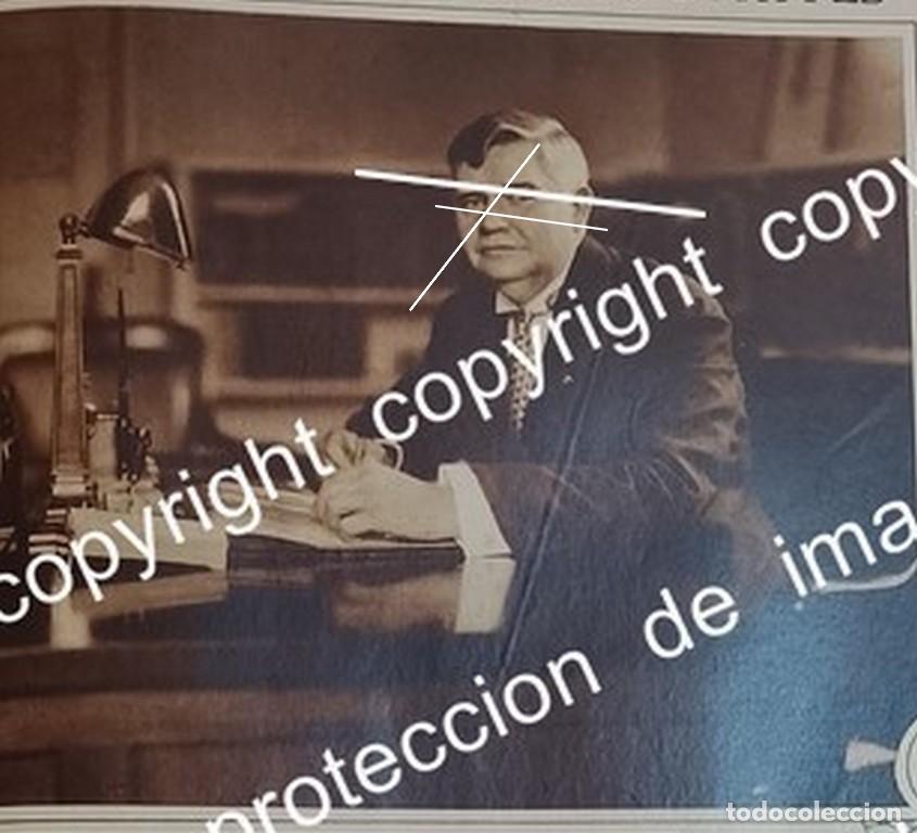 Collectionnisme d'affiches: AFICHE ANTIGUO. EMBAJADOR J. REUBEN CLARK 1930 TOMA POSESION /DIPLOMATICOS