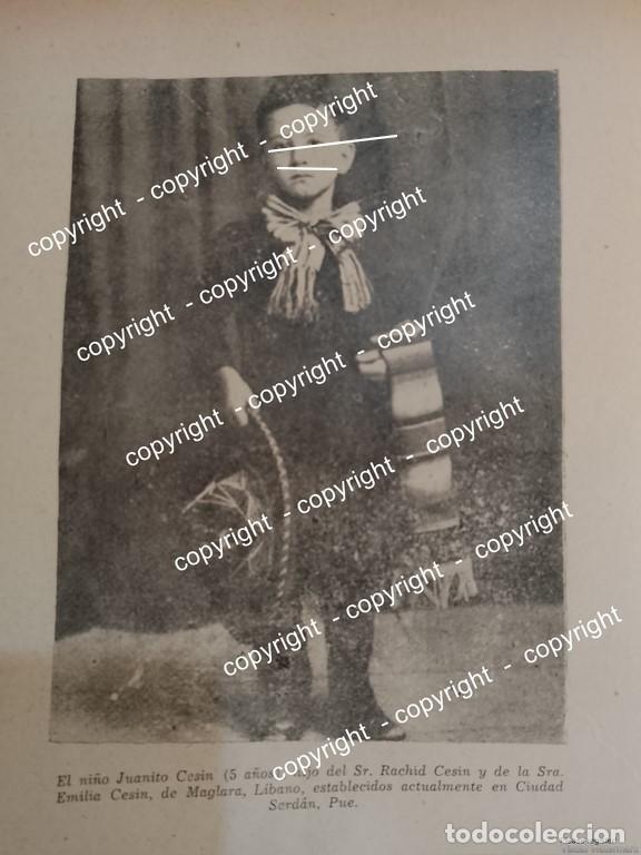 Collectionnisme d'affiches: HOJA DE PRENSA ANTIGUA JUAN CESIN 1941 ( DE RACHID CESIN)