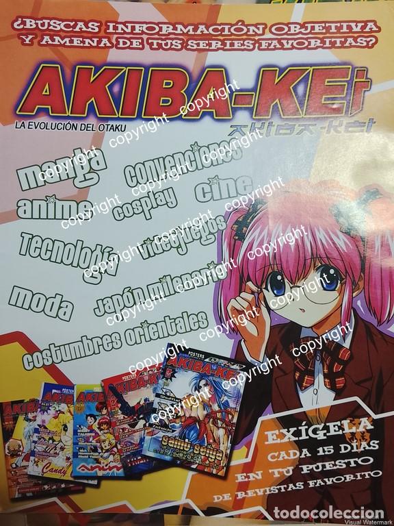 Collectionnisme d'affiches: HOJA DE PUBLICIDAD RETRO. LANZAN LA REVISTA AKIBA-KEI /OTAKU 2010 /EDITORIALES