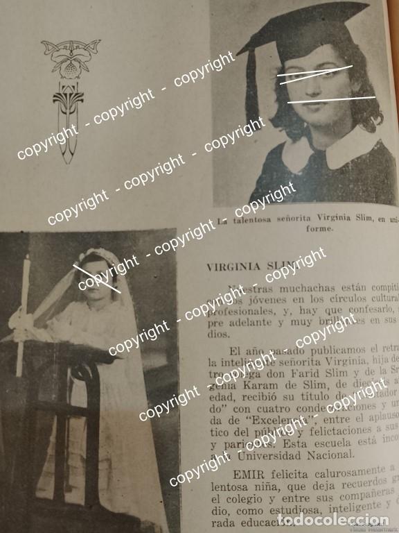 Collectionnisme d'affiches: AFICHE ANTIGUO. GRADUACION DE VIRGINIA SLIM KARAM 1941 /ASM