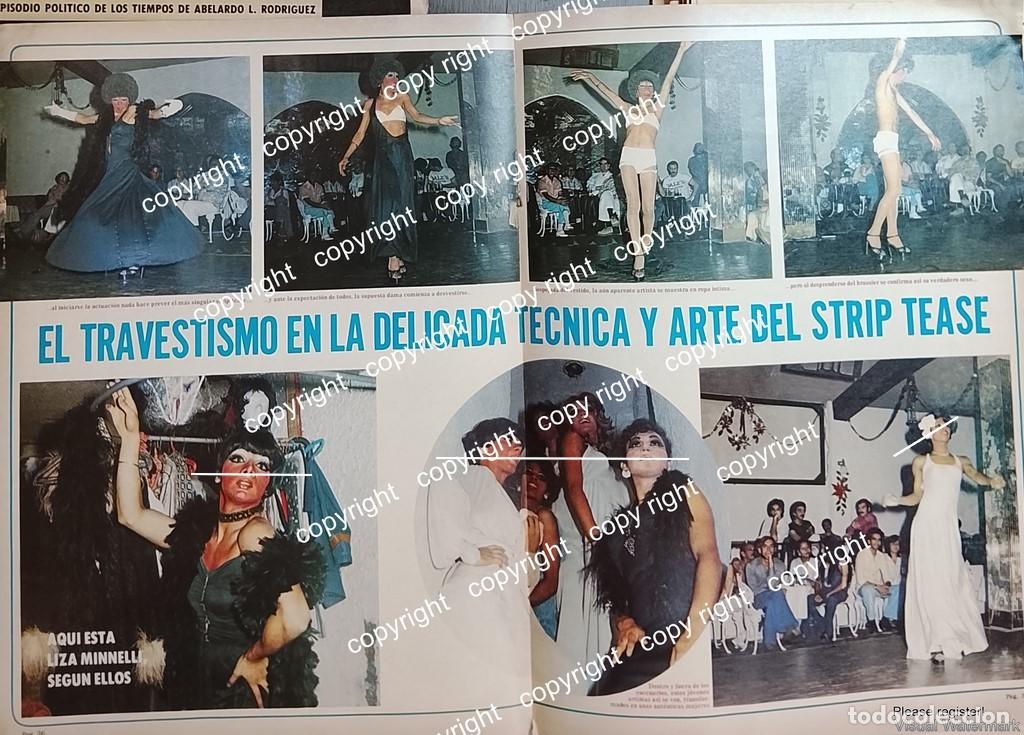Collectionnisme d'affiches: HOJA DE PRENSA RETRO. TRAVESTIS Y TRAVESTISMO EN MEXICO 1977 /LGBT