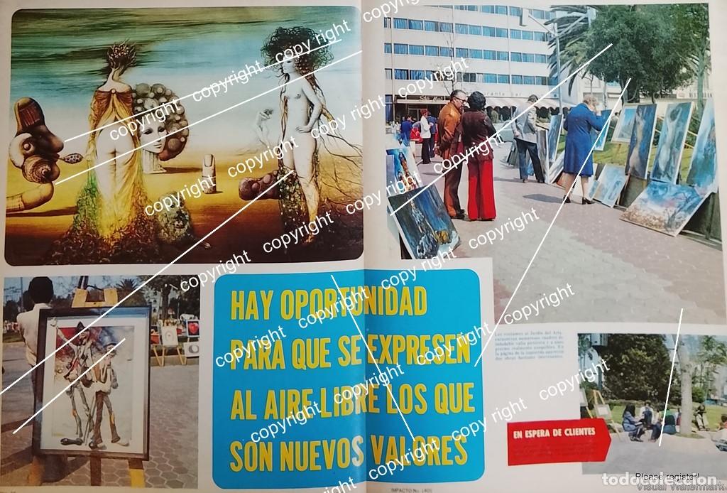 Collectionnisme d'affiches: AFICHE RETRO. PLAZA EL JARDIN DEL ARTE. COL. SAN RAFAEL. D.F 1977 / LDM /PINTORES