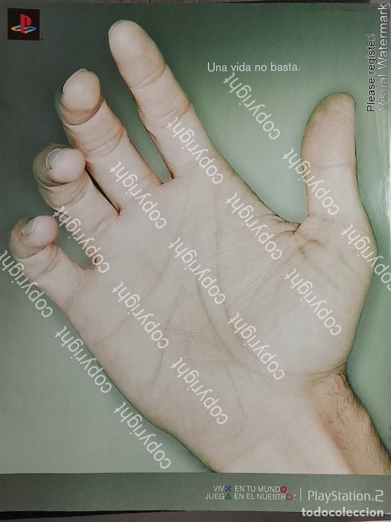 Collectionnisme d'affiches: CARTEL PUBLICITARIO RETRO. PLAY STATION 2. 2005