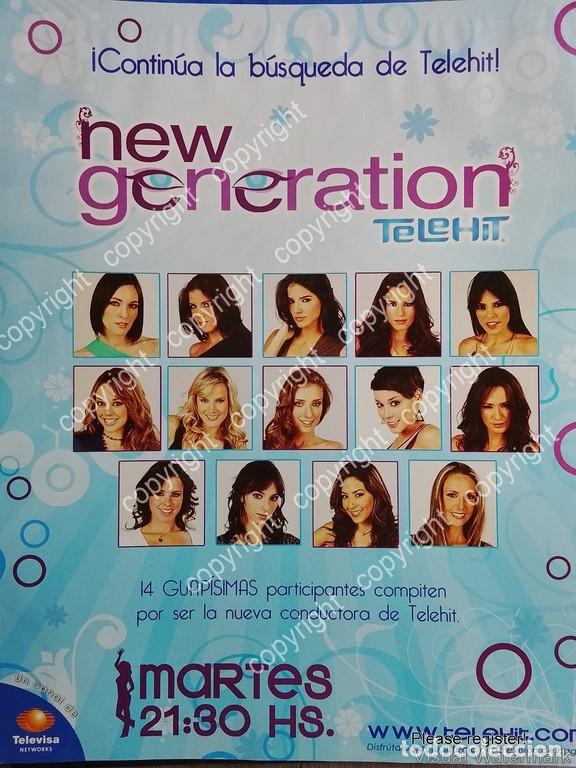 Poster collecting: CARTEL PUBLICITARIO RETRO. TELEHIT 2005