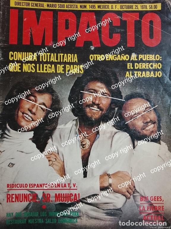 Poster collecting: PORTADA VINTAGE ORIGINAL. LOS BEE GEES Y SU EXITO 1978 /ARTISTAS