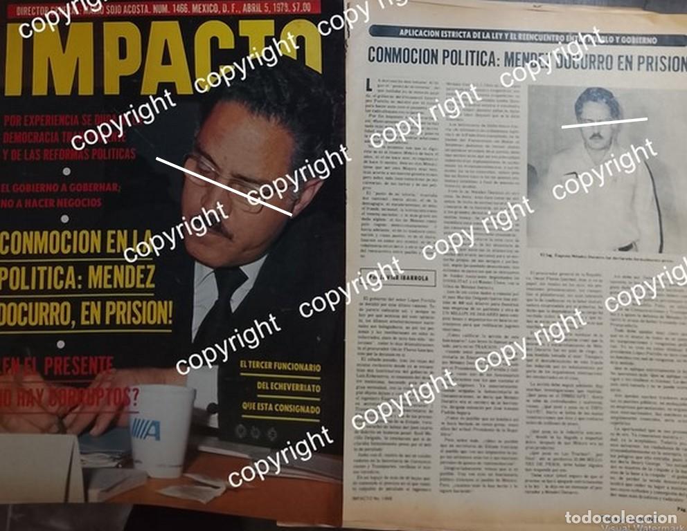 Poster collecting: AFICHE VINTAGE. EUGENIO MENDEZ DOCURRO A LA CARCEL 1978 /POLITICOS