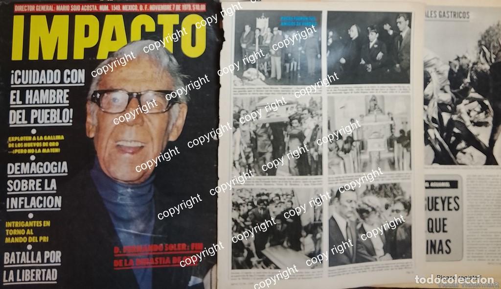 Sammeln von Plakaten: AFICHE VINTAGE. MUERE FERNANDO SOLER 1979 /ARTISTAS, ACTORES CINE