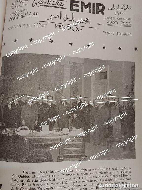 Collectionnisme d'affiches: AFICHE ANTIGUO. GEORGE MESSERSMITH Y LA COLONIA LIBANESA 1942
