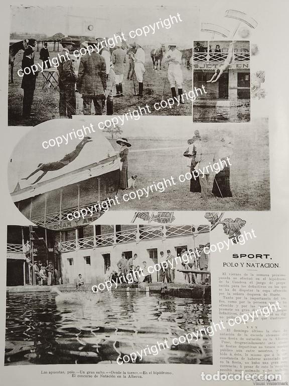 Collectionnisme d'affiches: AFICHE ANTIGUO 1911 COMPETENCIA. HIPODROMO DE LA CODESA /ASM LDM