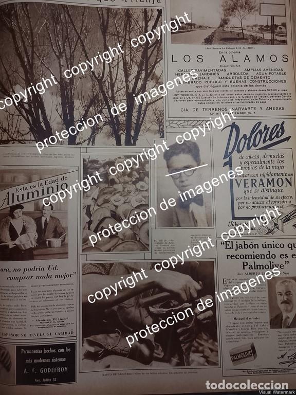 Collectionnisme d'affiches: AFICHE ANTIGUO. TRIUNFA EL FOTOGRAFO AGUSTIN JIMENEZ 1931 /FOTOGRAFOS