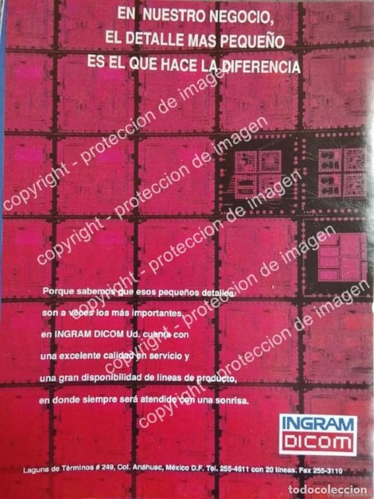 Collectionnisme d'affiches: AFICHE PUBLICITARIO RETRO. MAYORISTAS INGRAM DICOM 1993 /OLDWARE RARO