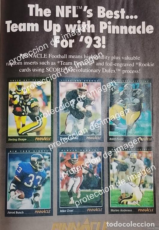 Collezionismo di affissi: CARTEL PUBLICITARIO RETRO. CARTAS Y ESTAMPAS PINNACLE 1993