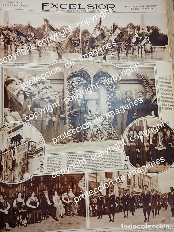 Collezionismo di affissi: AFICHE ANTIGUO. DESFILE FIESTAS PATRIAS. PASCUAL ORTIZ RUBIO /LDM 1932