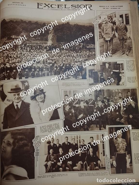Poster collecting: AFICHE ANTIGUO. DWIGHT W. MORROW EN MEXICO 1932 /POLITICOS
