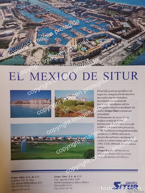 Coleccionismo de carteles: AFICHE PUBLICITARIO RETRO. TURISMO, SITUR MEXICO 1993