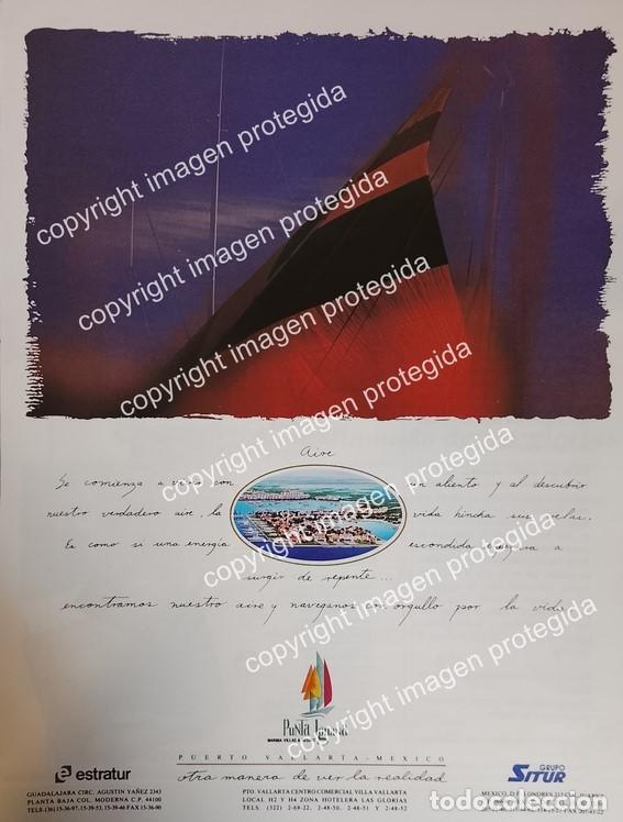 Coleccionismo de carteles: AFICHE PUBLICITARIO RETRO. CONDOMINIOS PUNTA IGUANA, P. VALLARTA 1991 / MUY RARO