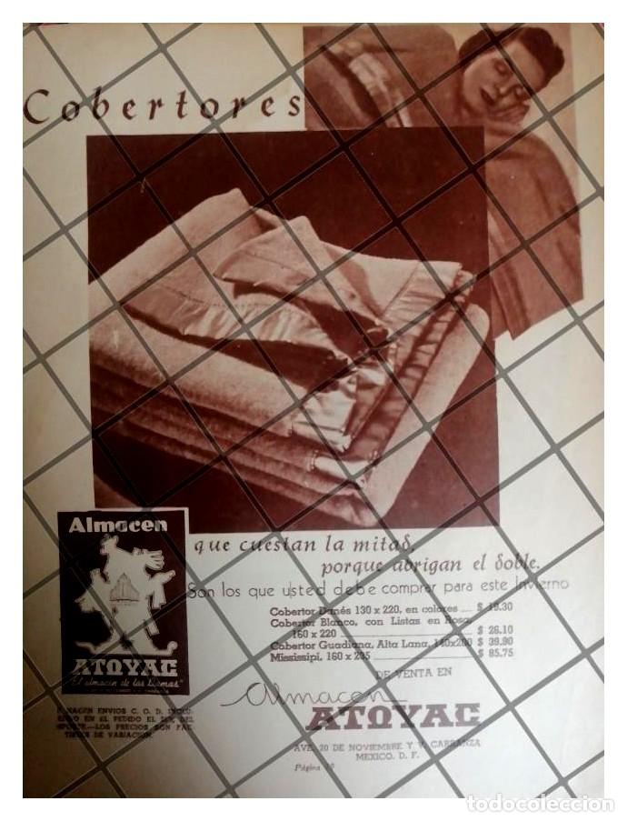 Collectionnisme d'affiches: AFICHE PUBLICITARIO ANTIGUO ALMACENES ATOYAC 1945