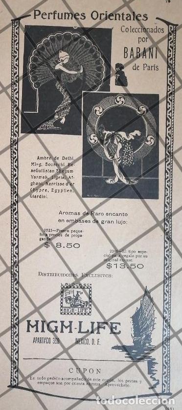 Collectionnisme d'affiches: PUBLICIDAD RETRO ART NOUVEAU TIENDA HIGH LIFE 1926 /16