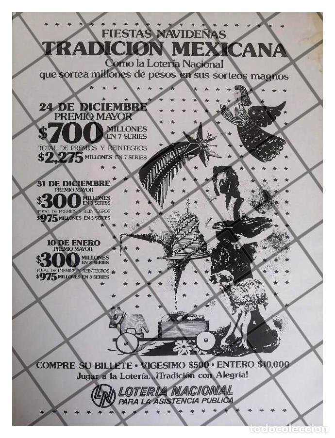 Sammeln von Plakaten: AFICHE PUBLICITARIO RETRO LOTERIA NACIONAL 1976 /232