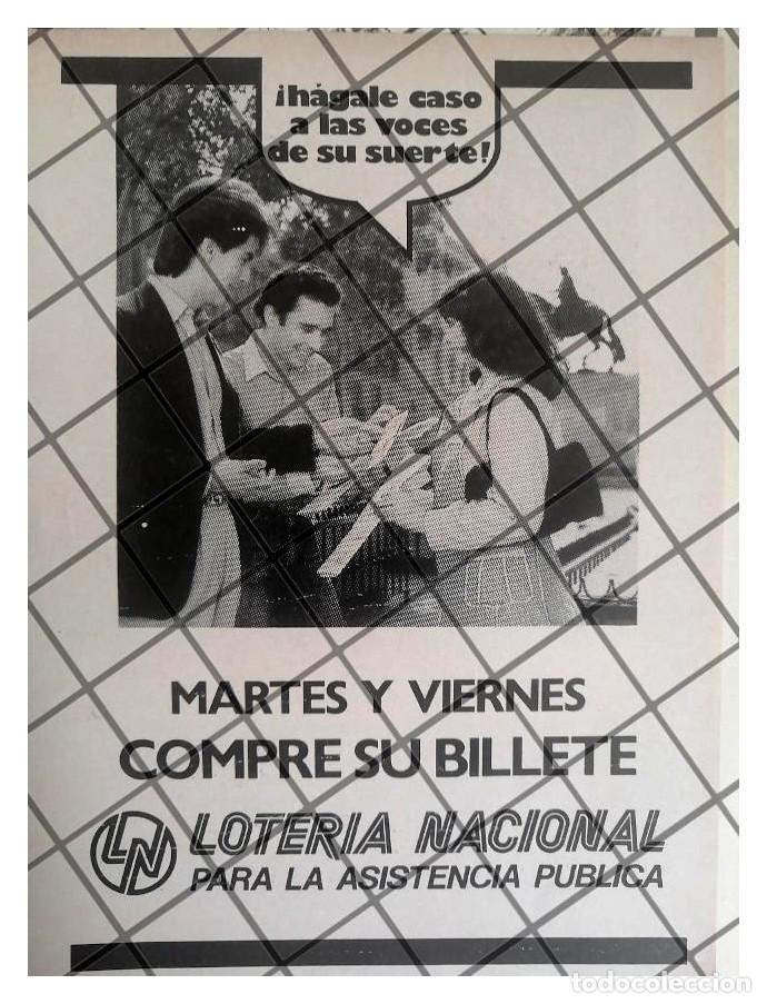 Sammeln von Plakaten: AFICHE RETRO LOTERIA NACIONAL CON MARIA SORTE 1980s 229
