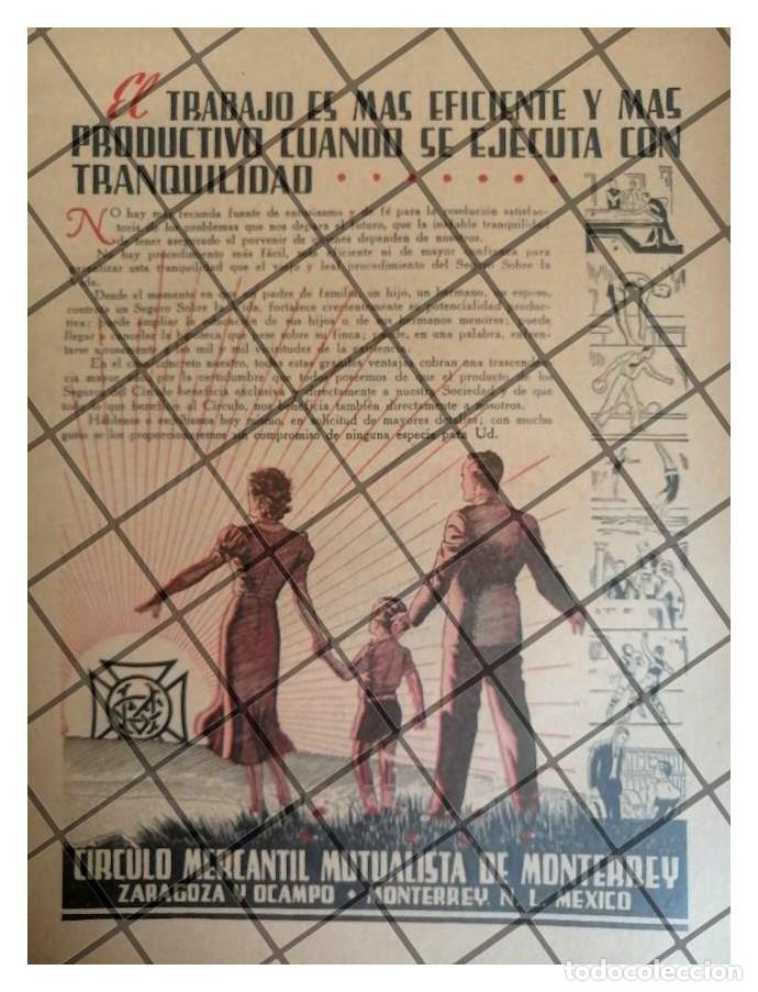 Sammeln von Plakaten: AFICHE RETRO CIRCULO MERCANTIL MUTUALISTA 1940 /188