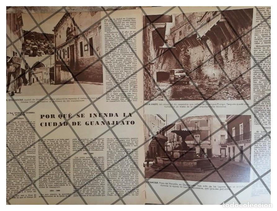 Sammeln von Plakaten: AFICHE RETRO. POR QUE SE INUNDA GUANAJUATO 1969