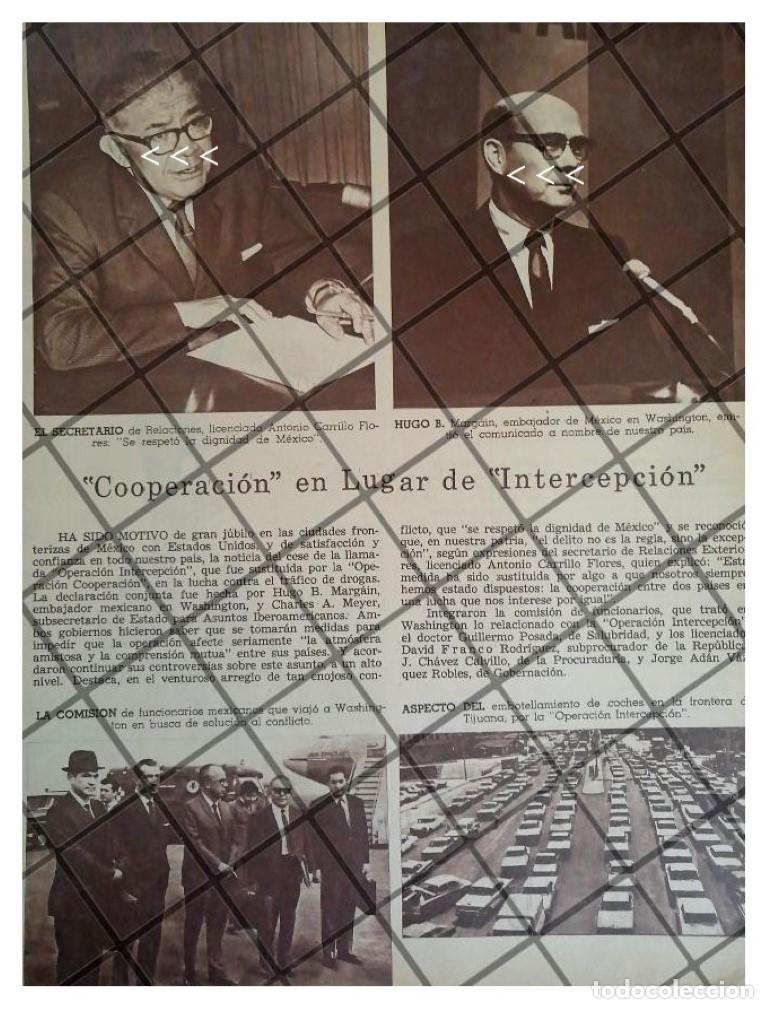 Poster collecting: AFICHE RETRO. HUGO MARGAIN GLEASON Y A. CARRILLO FLORES