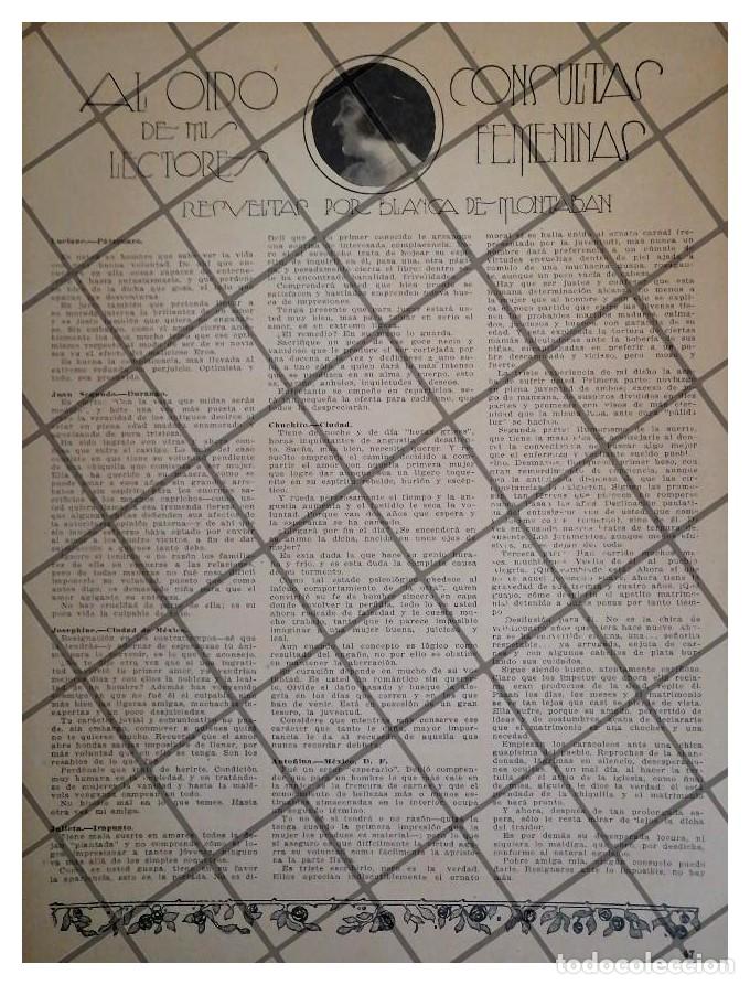 Poster collecting: AFICHE ANTIGUO EDITORIAL DE BLANCA DE MONTALBAN 1922