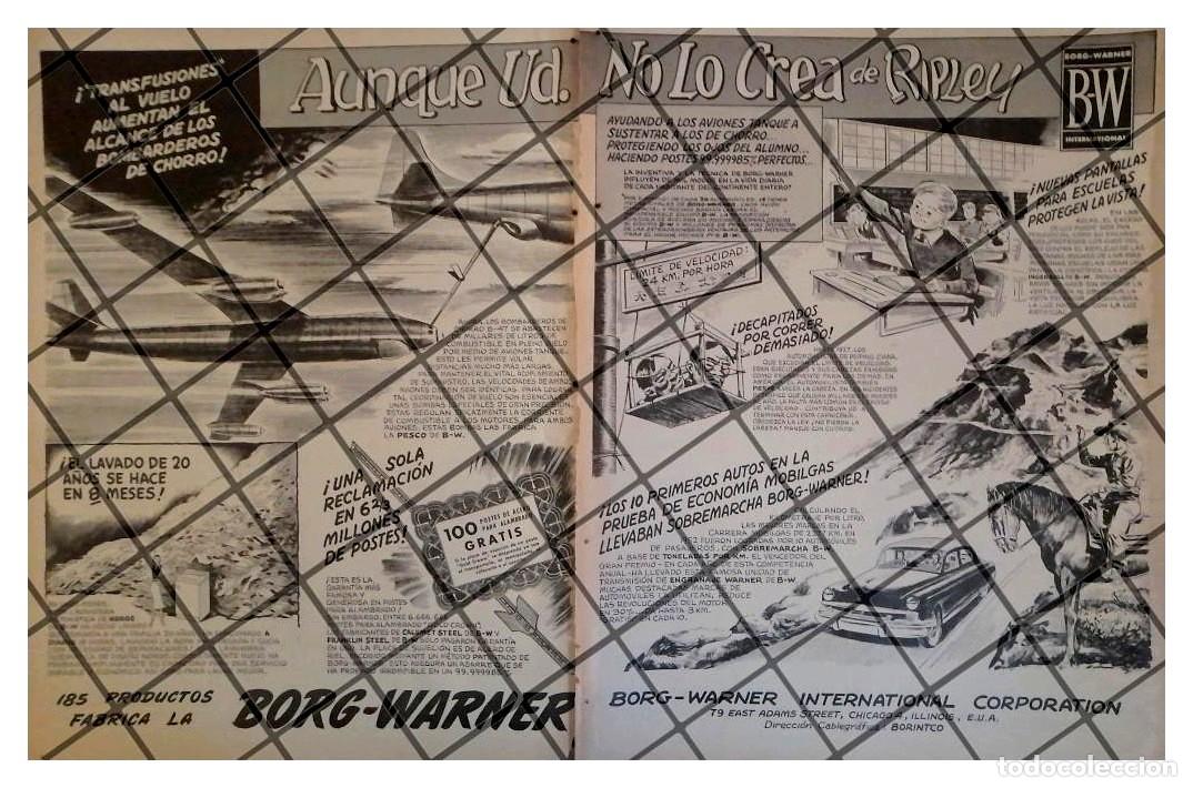 Poster collecting: CARICATURA PUBLICITARIA RETRO AUNQUE USTED NO LO CREA /2