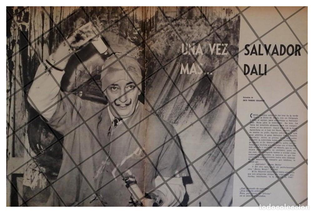 Colecionismo de cartazes: AFICHE RETRO ENTREVISTA A SALVADOR DALI 1961